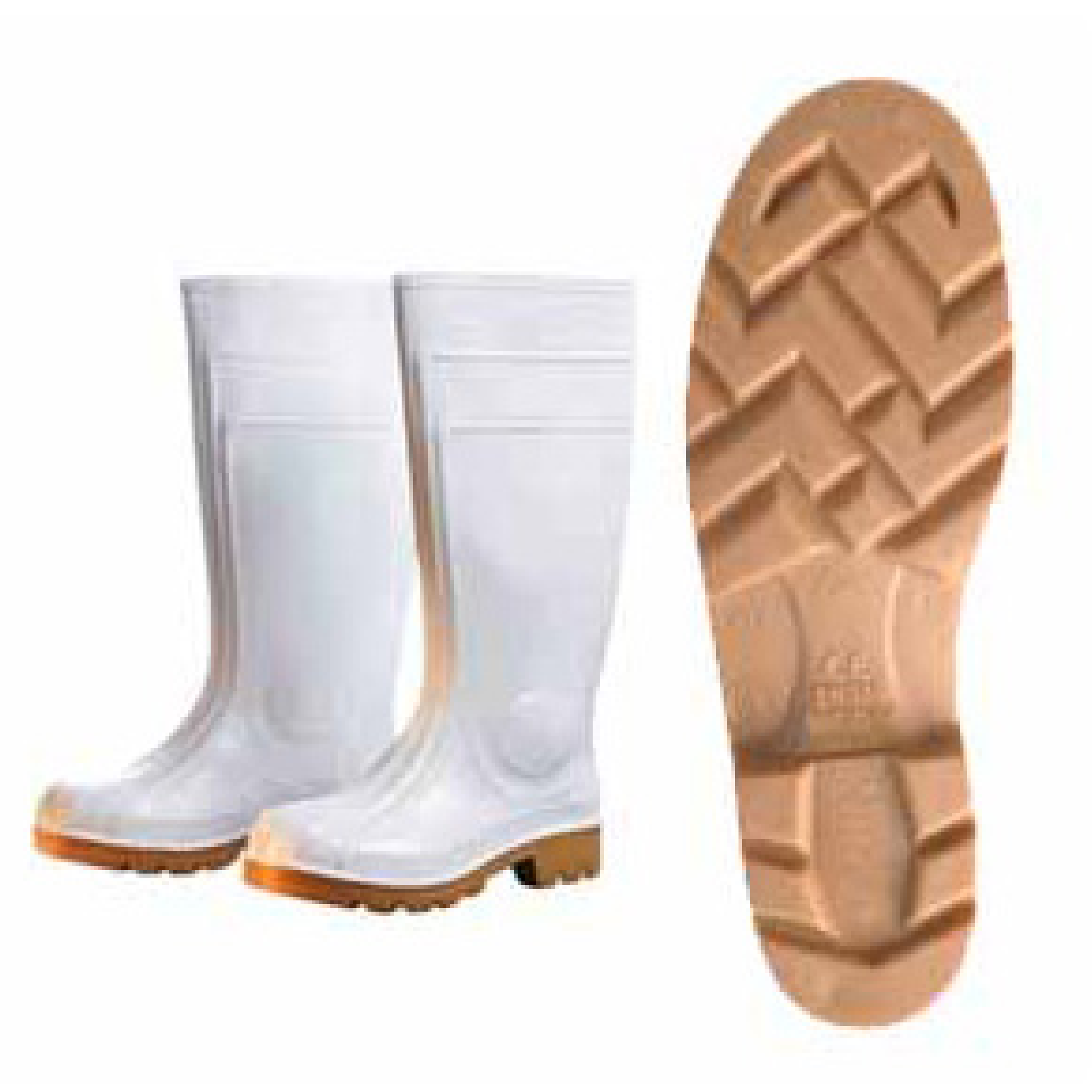 ZECCHIN 75/S4 PVC White Boots F&B INDUSTRY